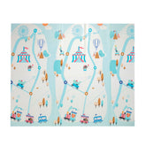 Covoras de joaca termic circ si animale, 200 x 180 x 0,9 cm, pliabil, doua fete, protectie impotriva loviturilor - Daro Online